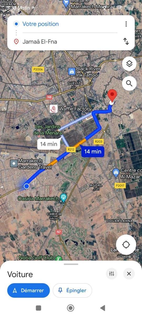 New Duplex Jardins D'Anas- Avenue Guemassa Near Airport Apartment Marrakesh Exterior photo